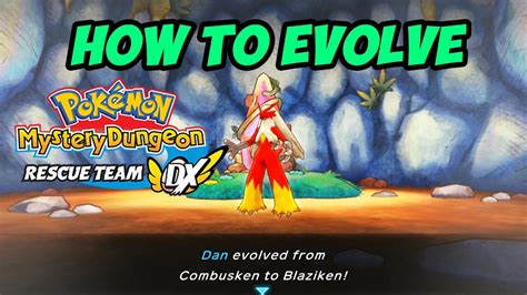 pokemon super mystery dungeon how to evolve|pokemon super mystery dungeon evolution.